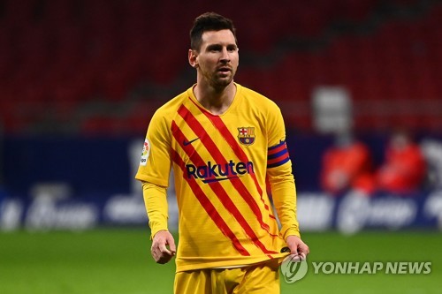 메시, UCL 우크라이나 원정 명단 제외…쿠만 감독 휴식 차원