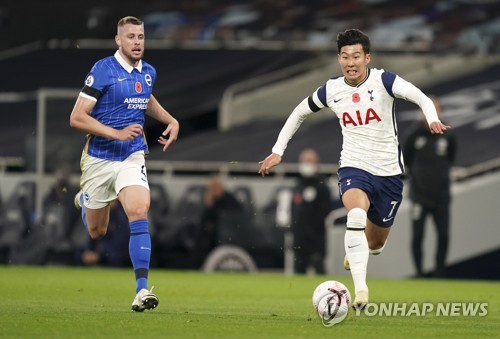 드디어 터진 베일…토트넘, 브라이턴 2-1 꺾고 2위로 도약