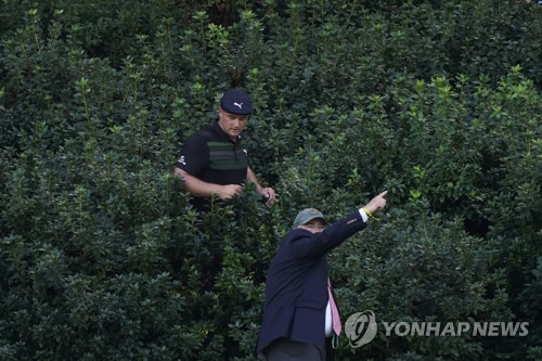 장타는 있었지만 순탄치 않은 첫날…디섐보 마무리는 좋았어