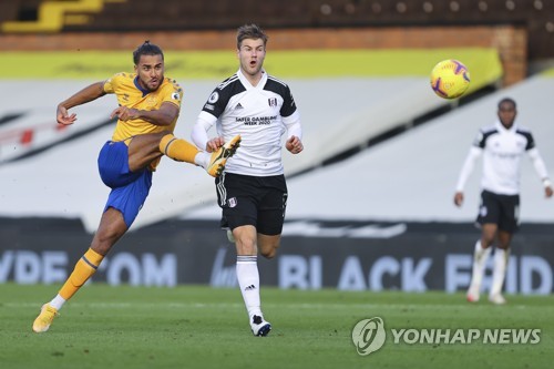 '풀럼전 2골' 캘버트루인 10호골…손흥민 제치고 EPL 득점 선두