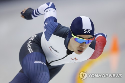 빙속 김민석, 회장배 1,500ｍ 우승…이승훈은 7위