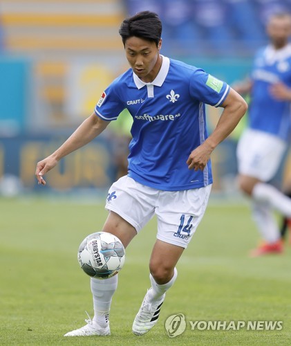 '백승호 첫 선발' 다름슈타트, 브라운슈바이크에 4-0 대승