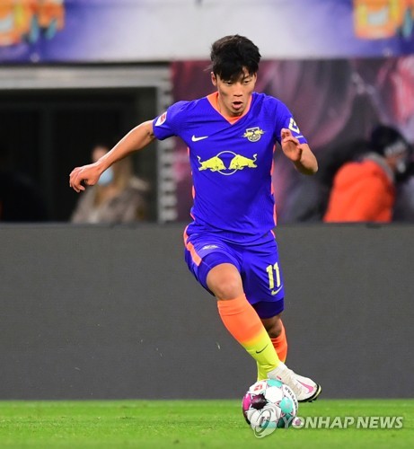 '코리언 3분 더비'…라이프치히, 프라이부르크에 3-0 승
