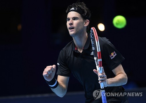 팀, 나달 잡고 '왕중왕전' ATP 파이널스 준결승 선착