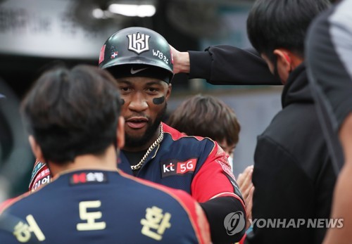 kt 로하스 아팠던 건 PO 위한 신의 계시…몸 더 좋아져