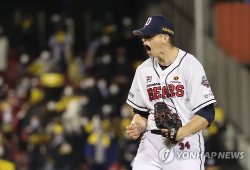 '1차전 MVP' 두산 플렉센 살아있는 전설 니퍼트, 영광이었다(종합)