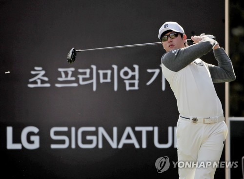 '대상이 눈앞에' 김태훈, KPGA 최종전 첫날 공동 3위