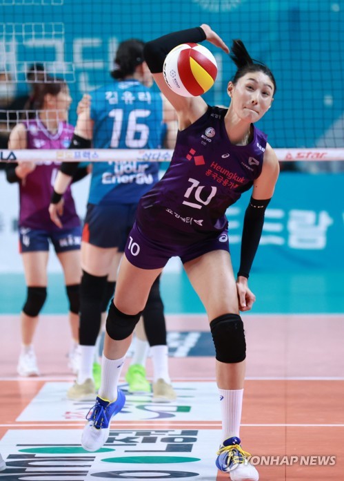 김연경 '분노의 코트 강타'…흥국생명 파죽의 6연승(종합)