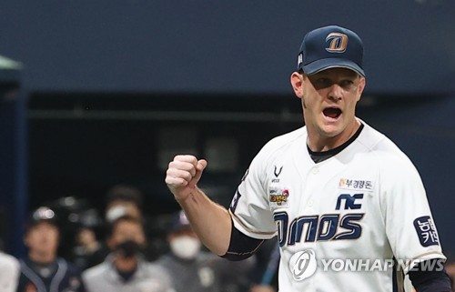 실책에도 잘 버틴 NC 루친스키, KS서 '20승 한' 풀다