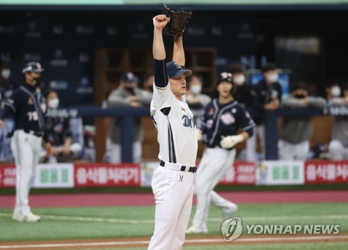 2승 1세이브 ERA 0.69…루친스키 MVP는 당연히 양의지(종합2보)