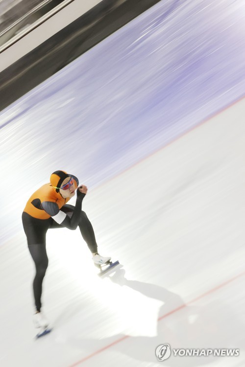 빙속 차민규, 회장배 1,000ｍ 우승…대회 2관왕