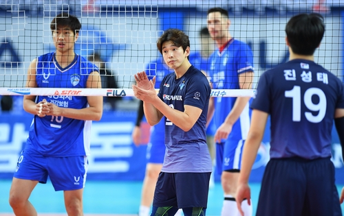 '1위' 대한항공 지휘자 한선수 자만하지 않을 것