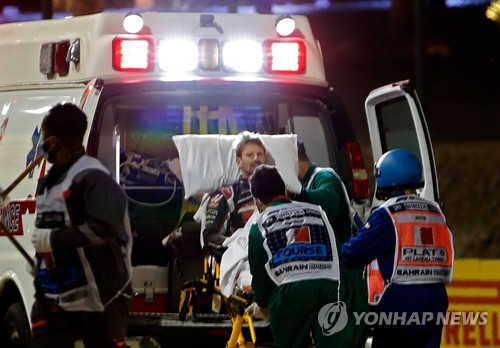 '지옥불 생존' F1 그로장 세상이 달라 보여…최종전 출전 원해