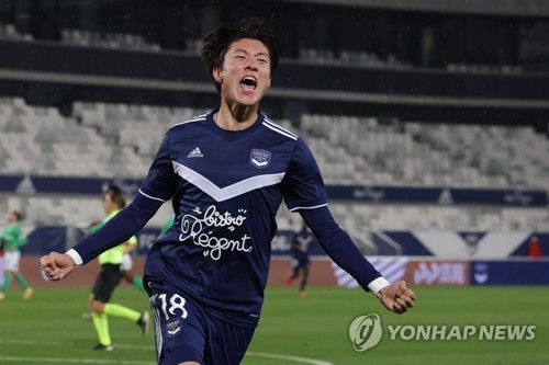 깨어난 황의조, 리그 2호 골 '쾅'…보르도는 랭스에 1-3 패배