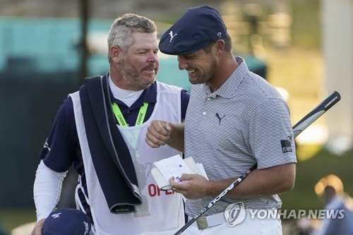 톰프슨, US여자오픈서 '디섐보 US오픈 우승' 캐디와 호흡