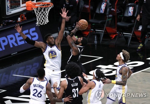 브루클린, NBA 개막전서 GSW 완파…클리퍼스는 레이커스 제압