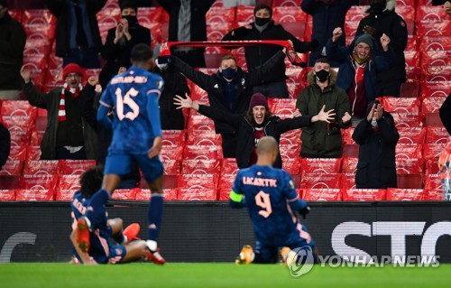 적수 없는 아스널, 라피트 빈 4-1로 격파…UEL 조별리그 5연승