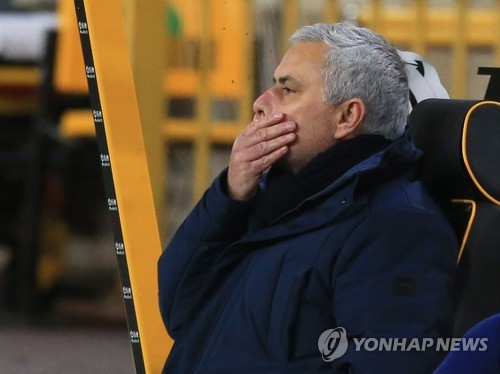 또 시작된 모리뉴의 '선수 탓'…89분 무득점, 야망 없기 때문