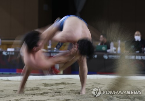 민속씨름리그 왕중왕전 잠정 중단…코로나19 예방 차원