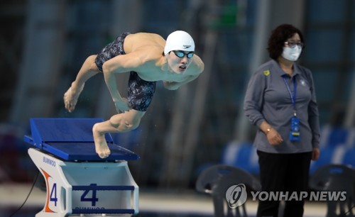 '한국수영 새 희망' 황선우, 대한민국 인재상 받는다