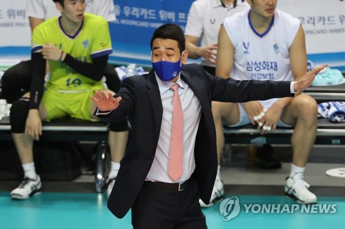 고희진 삼성화재 감독 외국인 선수 합류해도 국내 선수 중용