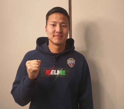 새 연고지서 승격 재도전…김천 권경원 신병 선수들 기다려요