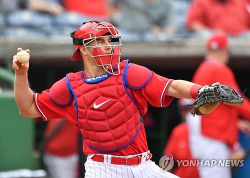 MLB 필리스, 리얼무토와 5년 1천276억원에 계약…포수 최고액