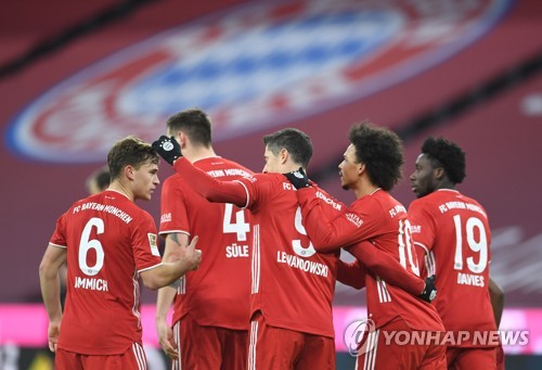 '지동원 결장' 마인츠, 뮌헨에 2-5 역전패…뮌헨은 선두 도약