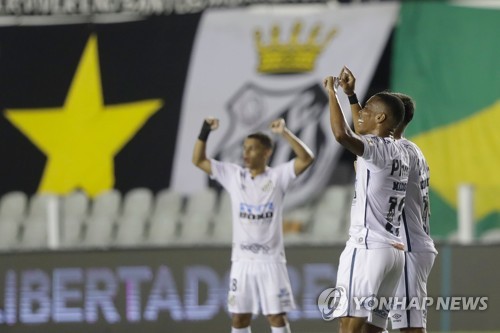 브라질 산투스-파우메이라스, 남미클럽축구대항전 결승서 격돌
