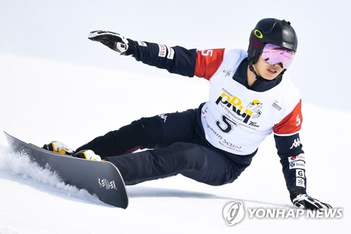 이상호, 스노보드 월드컵 스위스 대회 13위…시즌 첫 결선행