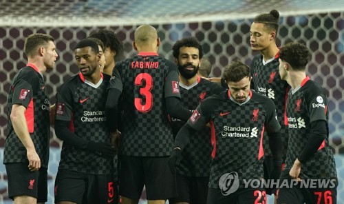 리버풀, '코로나 직격탄' 애스턴 빌라 꺾고 FA컵 32강 진출