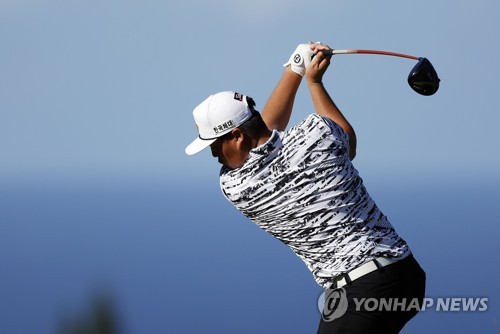 임성재, 3R 이글+3연속 버디…새해 첫 대회 우승 희망