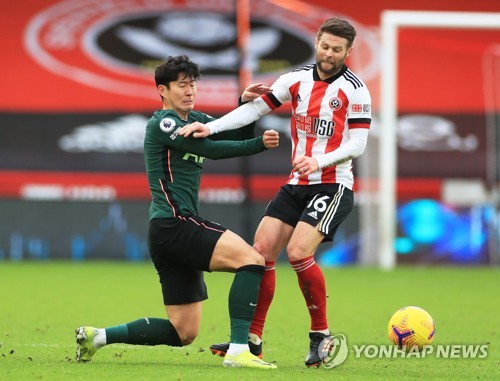 손흥민, 셰필드전 선제골 도움…EPL 통산 공격포인트 100개 돌파